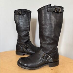 Frye Veronica Leather Slouch Boots